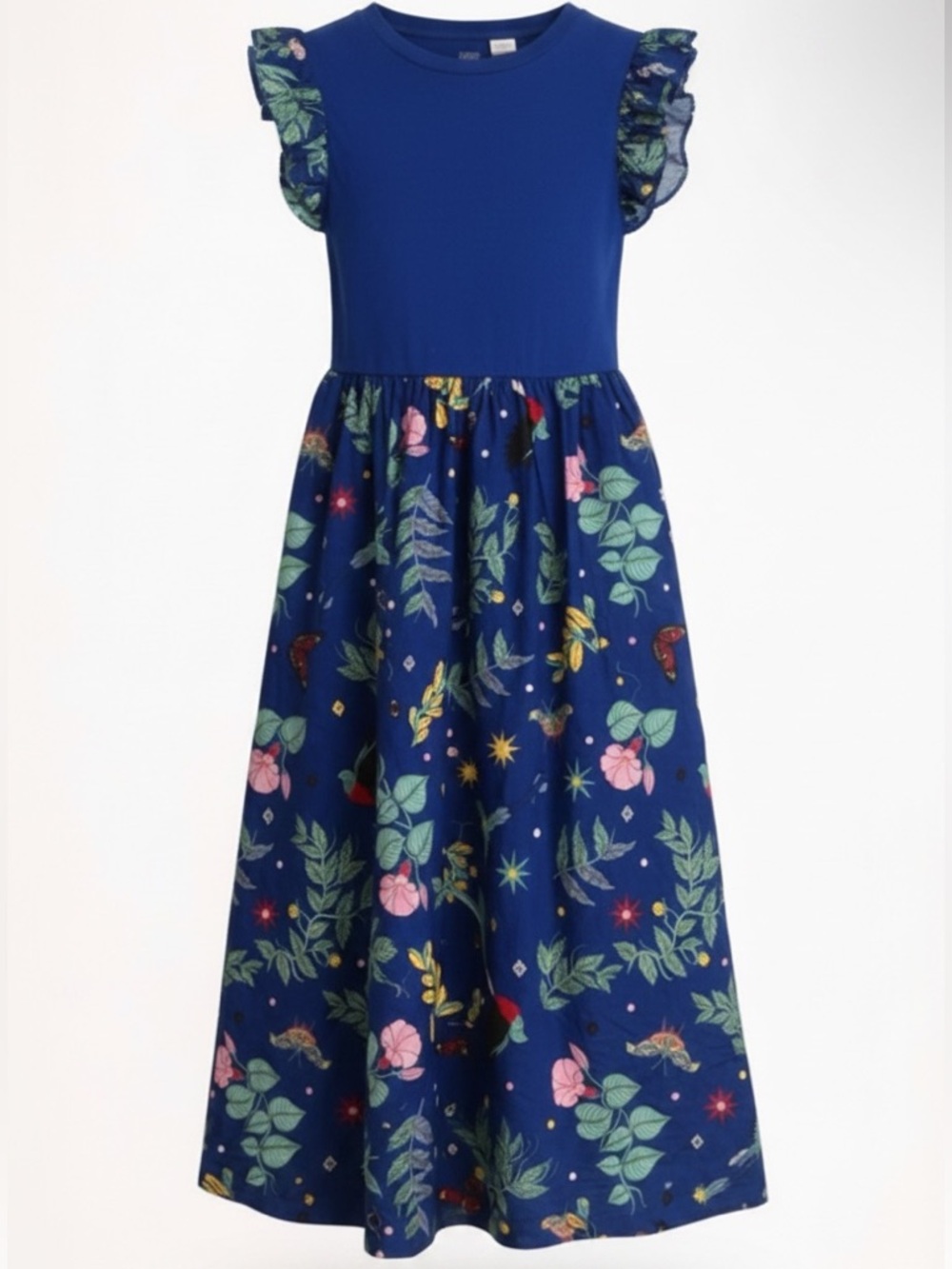 Target Latino Heritage Month Floral Flutter Sleeve Midi Dress